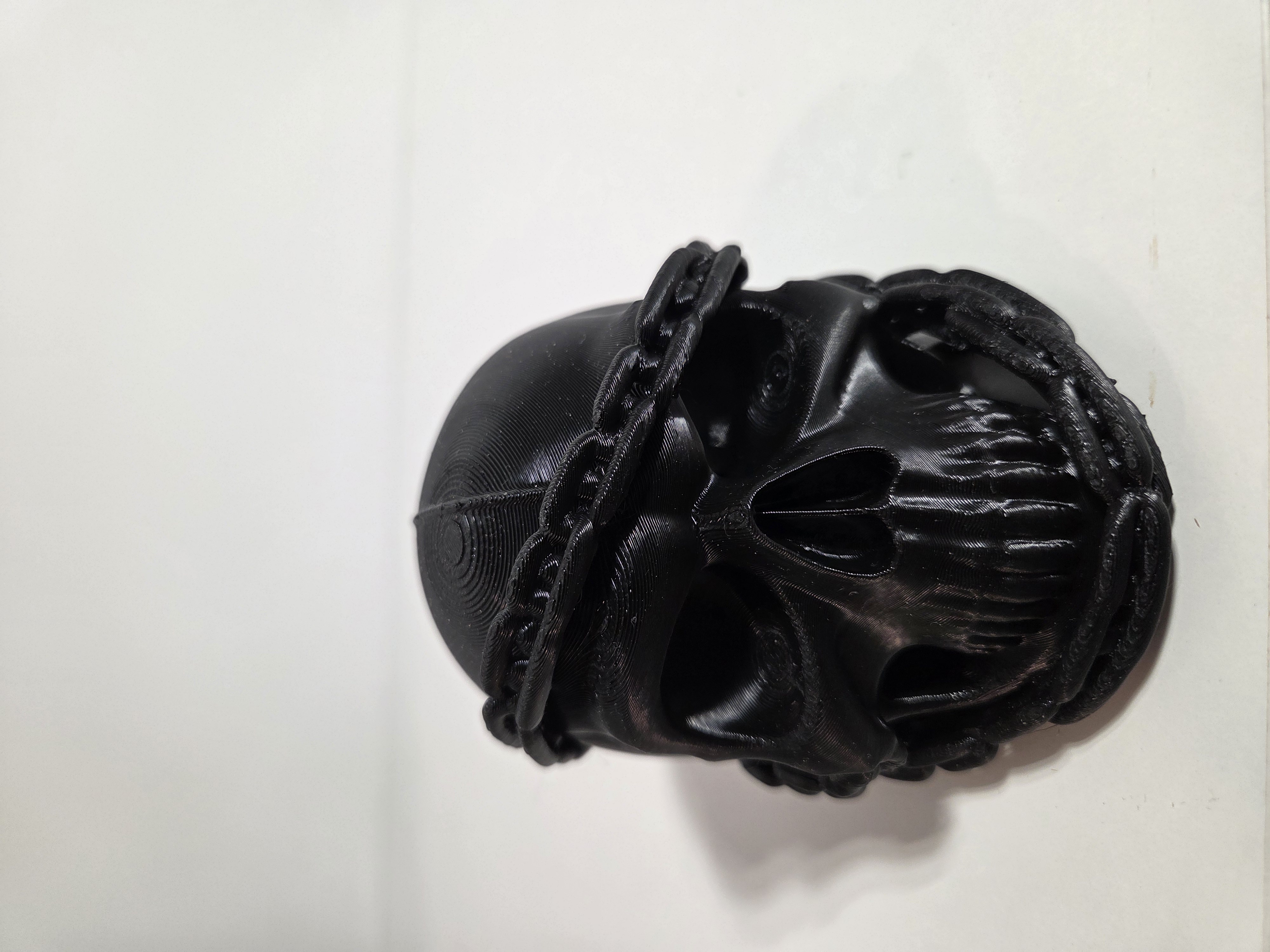 Dödskalle för dragkrok – 3D-printad dekoration