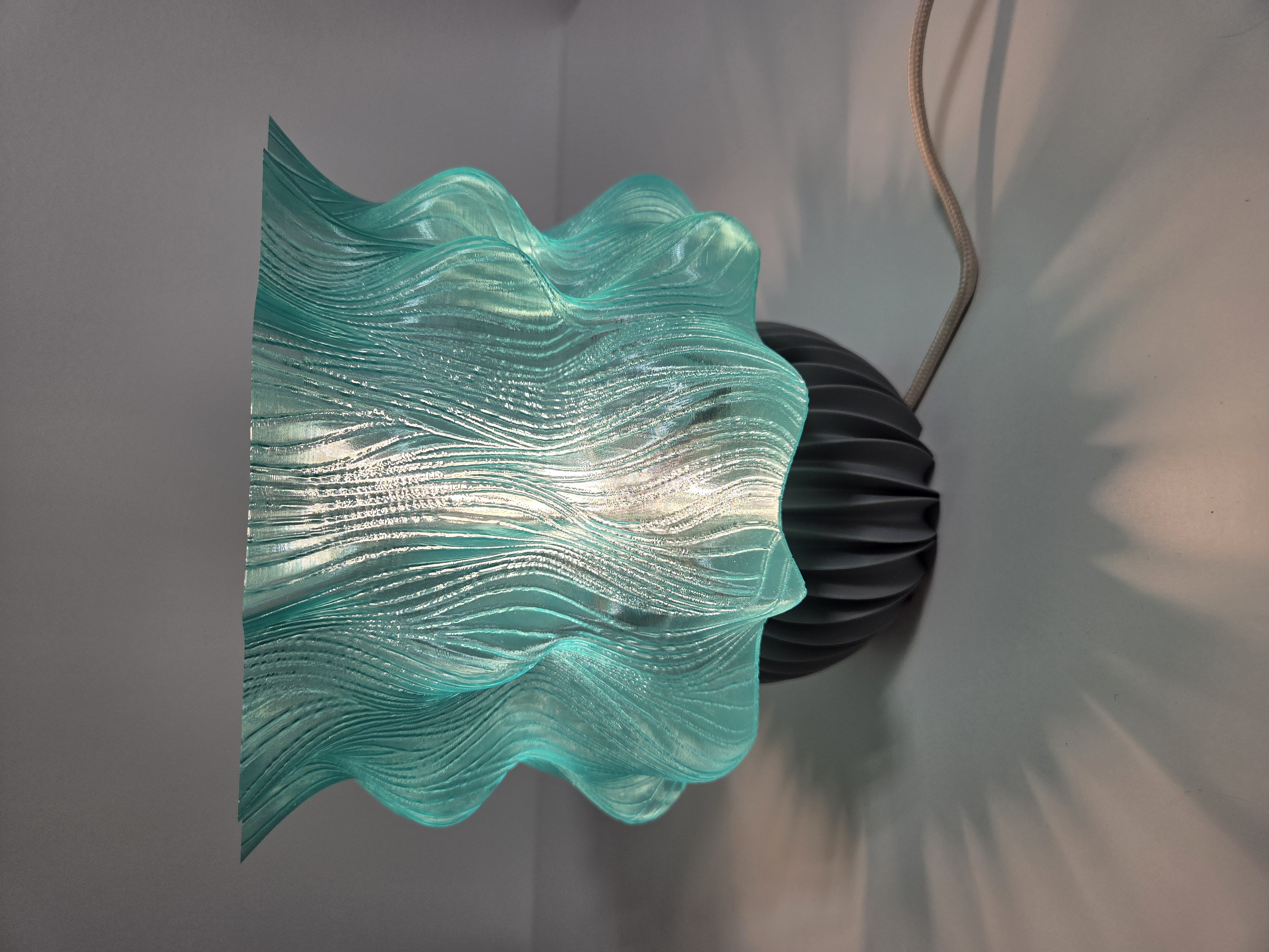 Dekorativ bordslampa – 3D-printad